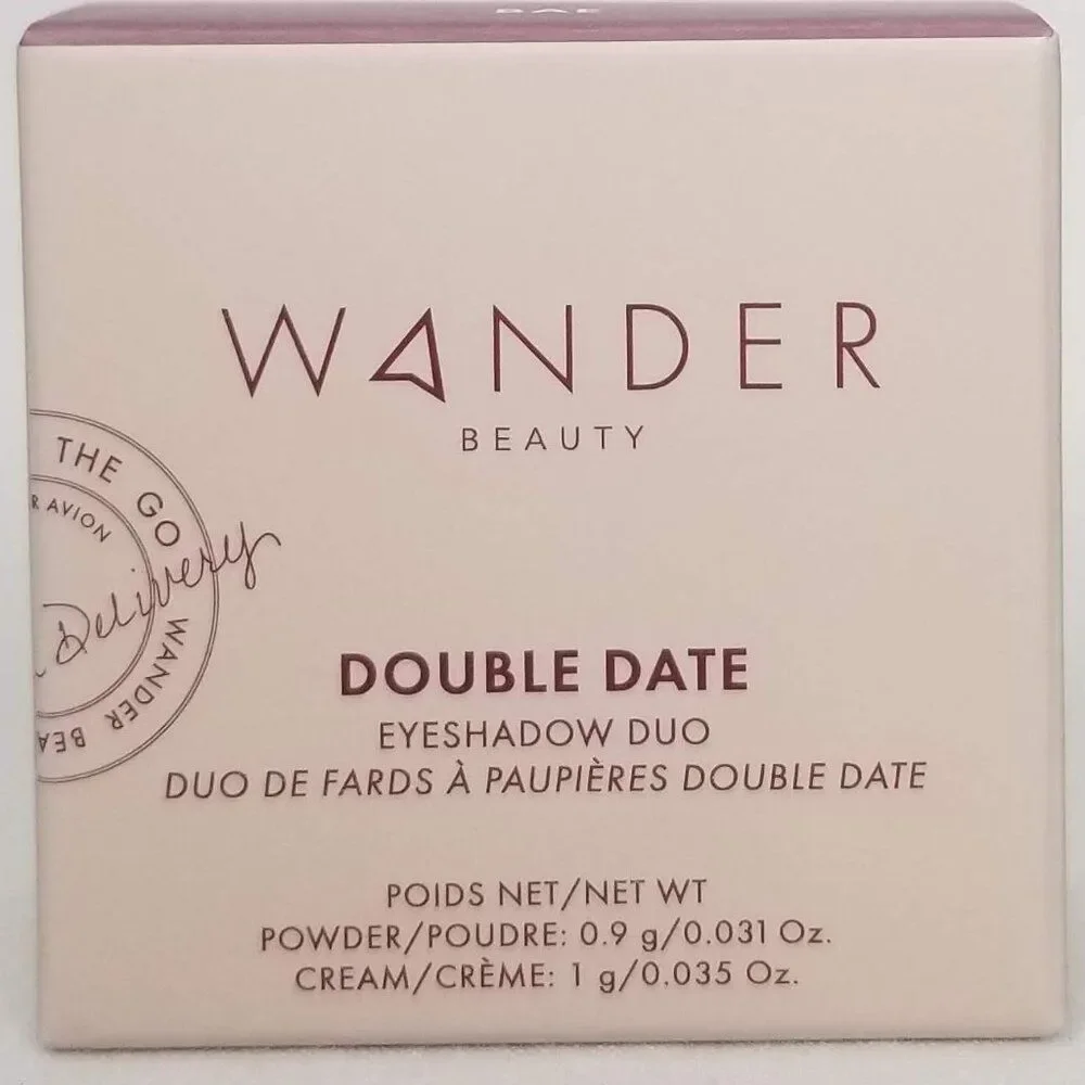 Wander Beauty - Double Date Eyeshadow Duo - Wink/Bae